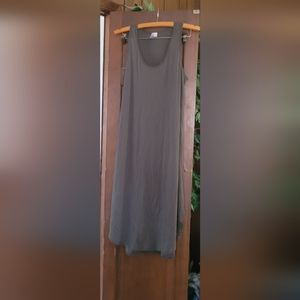 Green tank dress
